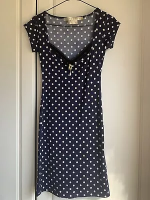 Wheels Dollbaby Peekaboo Polka Dot Dress 8 New Without Tags • $69