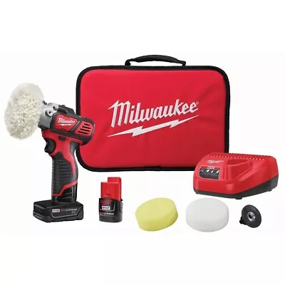 Milwaukee 2438-22X M12 Variable Speed Polisher/Sander Kit NEW • $235.95