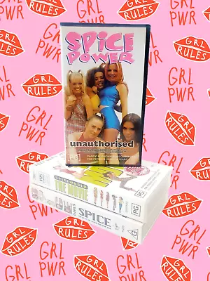 £29.31 • Buy Spice Girls VHS Tape Bundle Spice Power Spice Girls The Movie Vintage Nostalgia