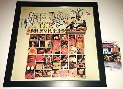 Monkees Band Signed Autographed Framed The Birds The Bees Album Jsa Coa Rare • $522.49