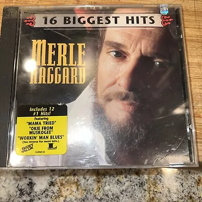 16 Biggest Hits By Merle Haggard 1 Disc CD • $12
