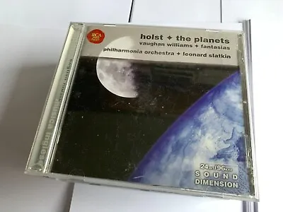 Holst: The Planets; Vaughan Williams: Fantasia Slatkin / RCA RED SEAL CD MINT/EX • £6.99