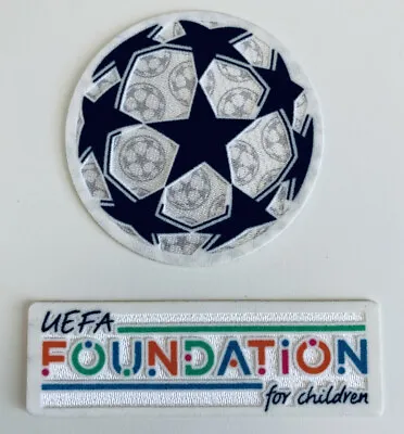 Uefa Champions League 22/23 21/22 Football Shirt Patch Badge Set. ADULT • $12.99