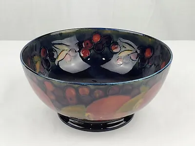 Moorcroft Pomegranate Footed Bowl 7  Diameter & 3.25  Tall • $399.99