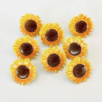 $1.91 • Buy Sunflower Brads ** 8 Pcs ** Eyelet Outlet