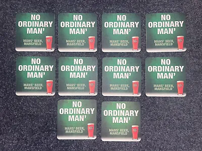 10 X Mansfield Beer Mats - Home Bar / Home Pub Experience • £3.49