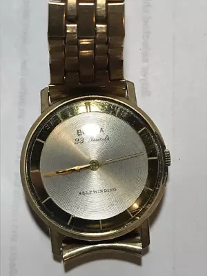 Bulova Self-Winding 23 Jewels Vintage Collectible Time Piece Wristwatch (works) • $69