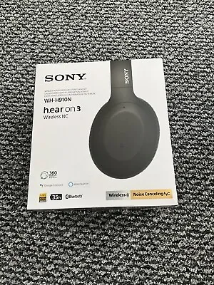 £65 • Buy Sony Headphones WH-H910N H.ear On 3 Wireless NC With Box And Accessorizes