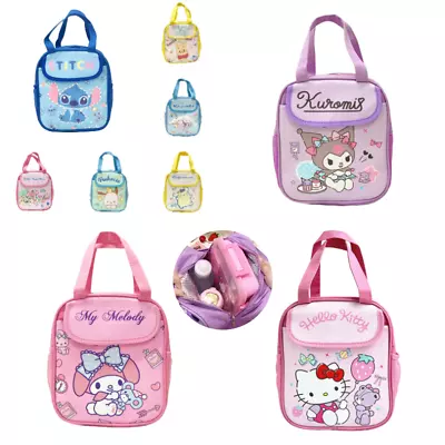 Bag Lunch Sanrio Foods Picnic Camping Portable Large Capacity Insulated Thermal • $17.35