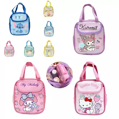 Bag Sanrio Lunch Foods Picnic Camping Portable Large Capacity Insulated Thermal • $16.61