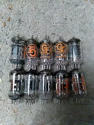 2615 Lot Of 10 GT MULLARD SOVTEK 12AX7 ECC83 VACUUM TUBES  • $49