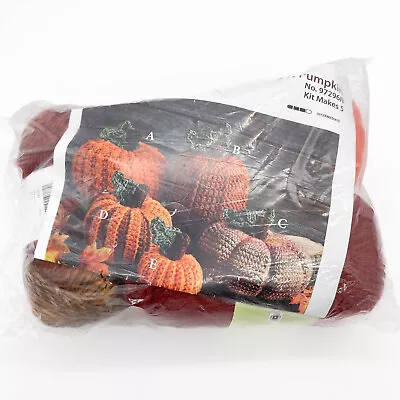 Mary Maxim Picking A Pumpkin Crochet Kit • $25