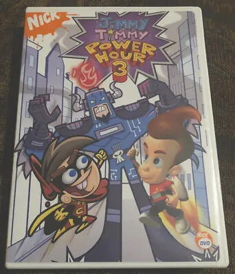 The Jimmy / Timmy Power Hour 3 (Jimmy Neutron / Fairly Odd Parents) DVD Complete • £45.79