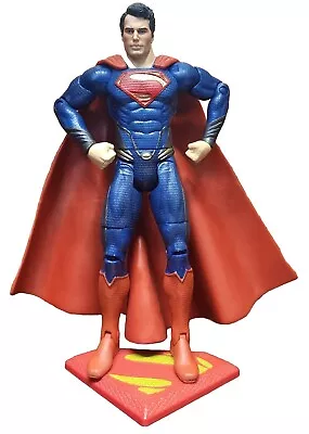 Mattel Man Of Steel Movie Masters Superman Figure [Loose] • $14.99