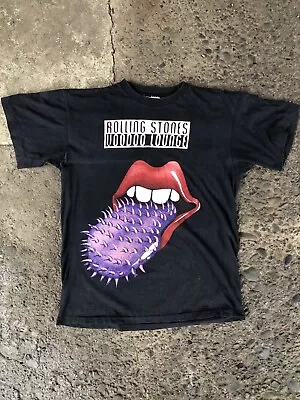 Vintage The Rolling Stones Shirt Mens Size Small  1994 Voodoo Lounge • $75