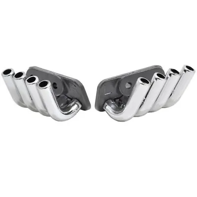 NEW RPM Chrome Zoomies Mock Exhaust Headers For 1/10 1/8 RC Cars & Trucks 70853 • $12.49