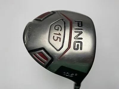 Ping G15 Driver 10.5* Fujikura ZCOM T-45 Stiff Graphite Mens RH Midsize Grip • $71.05