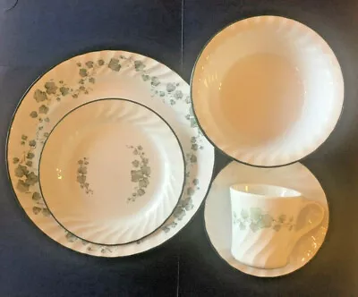 $13.99 • Buy U Pick - Corelle Ivy Callaway Cup Saucer Bowl Dinner Dish Plate Platter & More