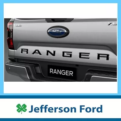 Genuine Ford Ranger Tailgate Black Decal Sticker NXT GEN XLT/Wildtrack/Raptor • $57.15