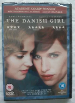 The Danish Girl: Eddie Redmayne - Brand New & Sealed DVD - Cert 15 - Free UK P&P • £3.45
