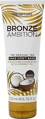 Creightons Bronze Ambition Fake Dont Bake Gradual Tan (200ml) - Blended With C • £7.99