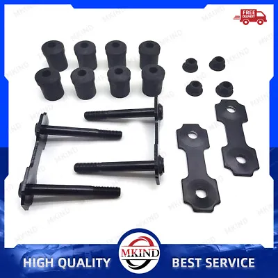 2pcs Rear Left & Right Leaf Spring Shackle Kit Pair For 1965-1973 Ford Mustang • $23.99