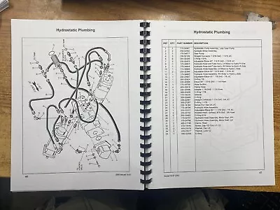 2050 SKID LOADER Service Parts Manual 2050 Mustang Skid Steer 2050 - Printed • $23.97