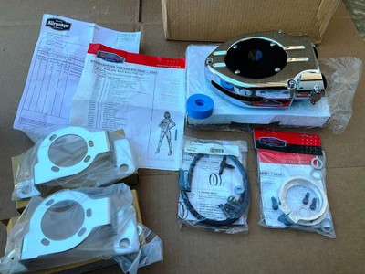 $160 • Buy Hypercharger For Harley EVO Big Twin Chrome & Black 8501 Kuryakyn New Old Stock
