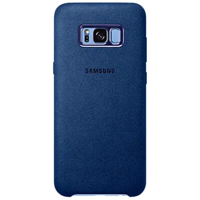 $35 • Buy Samsung Galaxy S8+ Alacantara Cover - Blue