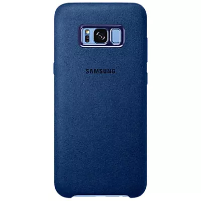 Samsung Galaxy S8+ Alacantara Cover - Blue • $19