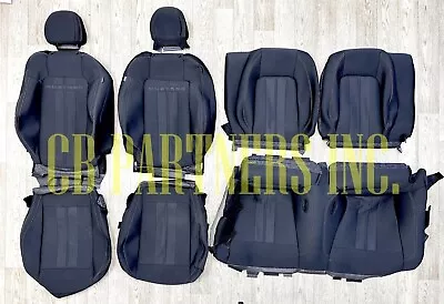 Original Ford Mustang 2019 - 2023 Coupe Black Cloth Seat Cover Set • $299.99