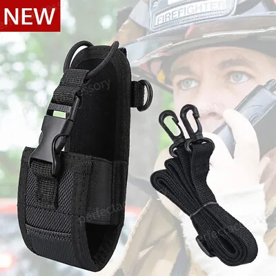 Multi-Function Nylon Bag Pouch Holster Case For Baofeng Motorola Kenwood Radio • $6.98