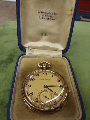 $3000 • Buy Vacheron Constantin Pocket Watch 18j 14k Case Runs Real Good