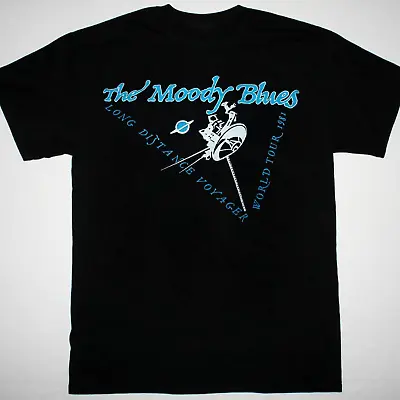 Vintage The Moody Blues Band Long Distance Voyager World Tour 1981 T-Shirt • $15.99