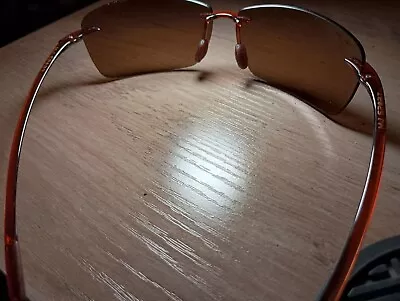 Maui Jim Sunglasses Men Lighthouse Rectangular Root Beer/bronze  • $65