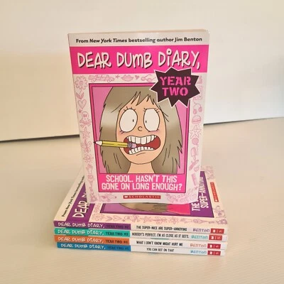 $27.95 • Buy Dear Dumb Diary Book 1- 5 Year 2  Jim Benton Paperback 2014 Books Pre Owned