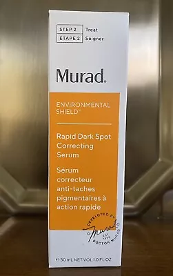 Murad Environmental Shield Rapid Dark Spot Correcting Serum 30 Ml  New In Box • $45