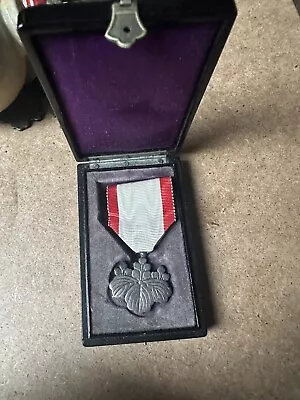 Japanese Cased Order Of The Rising Sun Medal (7th/8th Class) • £40