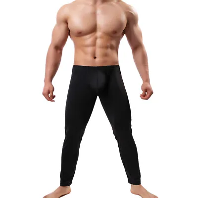 Men Compression Tight Base Layer Sports Quick Dry Gym Leggings Running Pants Fit • £19.79