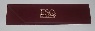 Movado ESQ Watch Travel/Storage Case • $7