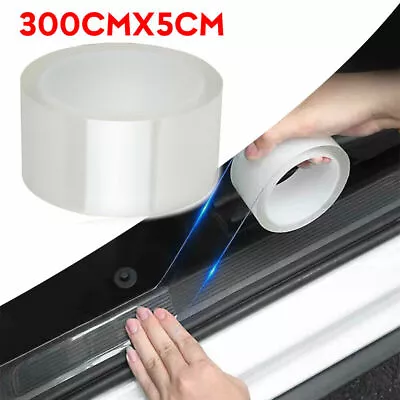 Car Parts Door Edge Film Sticker Anti Scratch Protector Strip Clear Accessories • $14.95