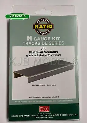BNIB N Gauge Ratio 209 Platforms - Plastic Kit • £7.75
