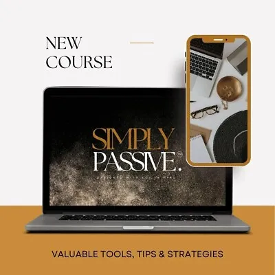 Simply Passive Course With Master Resell Rights (MMR) Digital Wealth • $169