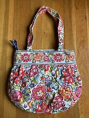 Vera Bradley HOPE GARDEN Shoulder Handbag Hobo Zippered Tote Retired Pattern • $6