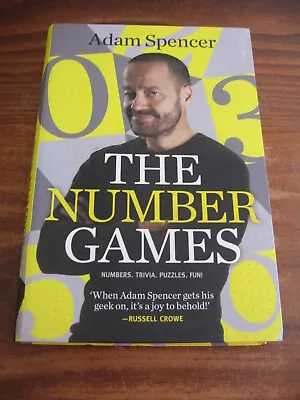  Adam Spencer  - The Number Games Excon Pub 2017 - Numbers Trivia Puzzles Fun • $11
