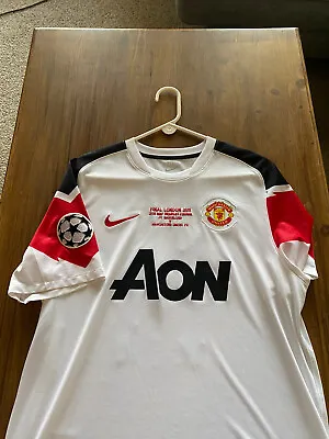 Ryan Giggs Manchester United 2010/2011 Champions League Final Shirt Large • $249