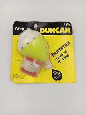 Duncan Hummer Spinning Top White & Yellow No. 3330 NIB NOS Vintage Spin Top • $34.99