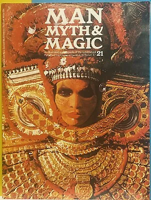 Man Myth & Magic #21 Vintage Magazine 1970 Occult Magic Mythology & Religion • £6.99
