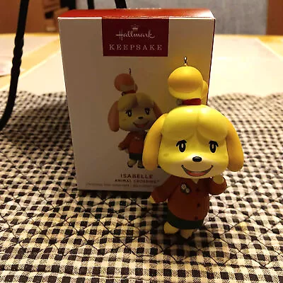 Hallmark Nintendo Animal Crossing Isabelle 2023 Christmas Keespake Ornaments Dog • $5