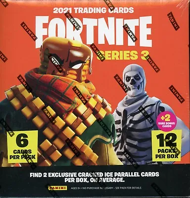 Fortnite Series 3 Trading Cards Mega Box (Panini 2021) • $35.99